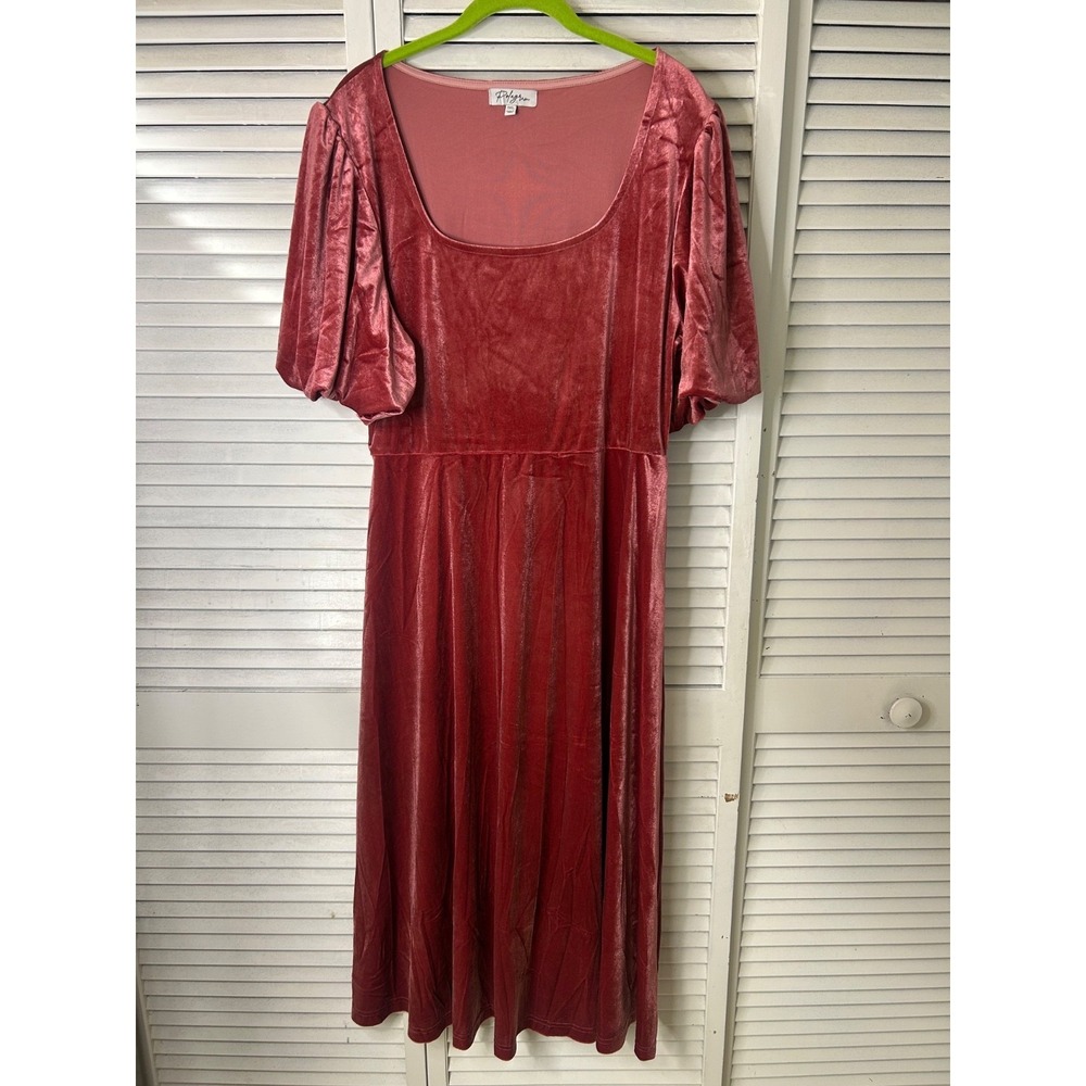 Polagram Rose Midi Dress Size 1XL